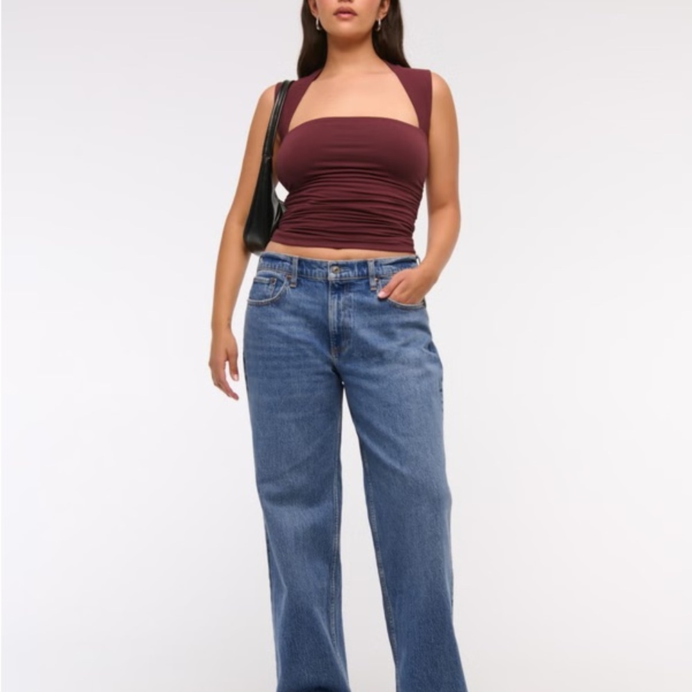 Abercrombie & Fitch Low Rise Baggy Jean